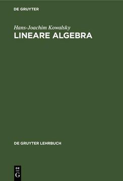 portada Lineare Algebra (en Alemán)