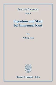 portada Eigentum und Staat bei Immanuel Kant. (in German)