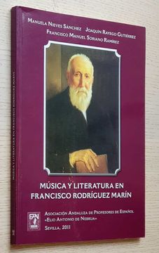 portada Musica y Literatura en Francisco Rodriguez Marin