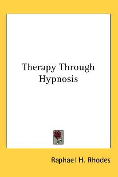 portada therapy through hypnosis (en Inglés)