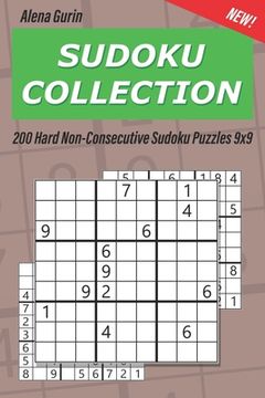 portada Sudoku Collection: 200 Hard Non-Consecutive Sudoku Puzzles 9x9 (en Inglés)