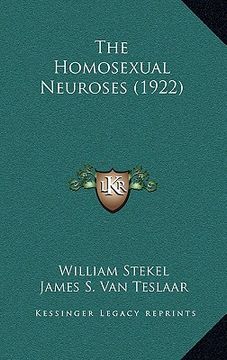 portada the homosexual neuroses (1922) (en Inglés)