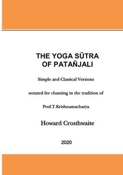 portada The Yoga Sutra of Patanjali: Notated for Chanting (en Inglés)