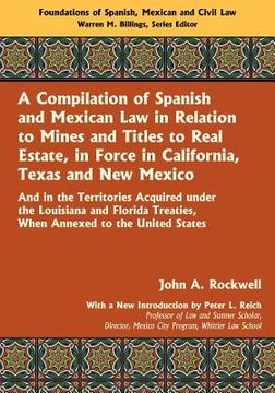 portada a compilation of spanish and mexican law