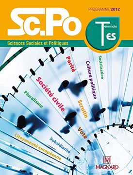 portada Sciences Sociales et Poliques Term es: Programme 2012