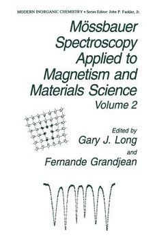 portada Mössbauer Spectroscopy Applied to Magnetism and Materials Science (Modern Inorganic Chemistry) (en Inglés)