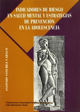 portada Indicadores de riesgo en salud mental y estrategias de prevención en la adolescencia (Bibliotheca Salmanticensis)
