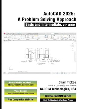 portada Autocad 2025: A Problem-Solving Approach, Basic and Intermediate, 31St Edition (en Inglés)