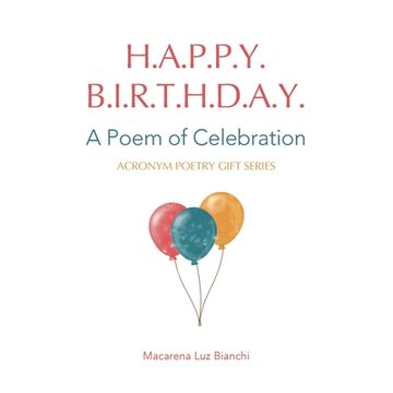 portada Happy Birthday: A Poem of Celebration (en Inglés)