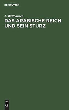 portada Das Arabische Reich und Sein Sturz (in German)