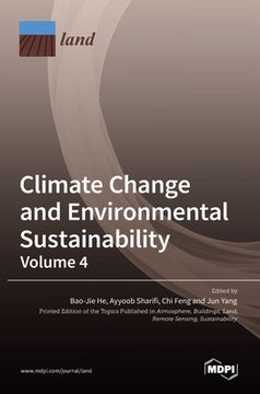 portada Climate Change and Environmental Sustainability-Volume 4 (en Inglés)