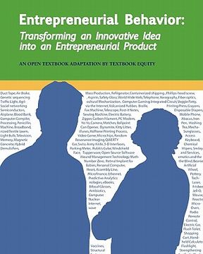 portada entrepreneurial behavior: transforming an innovative idea into an entrepreneurial product (en Inglés)