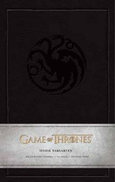 portada Game of Thrones: House Targaryen Ruled Pocket Journal 