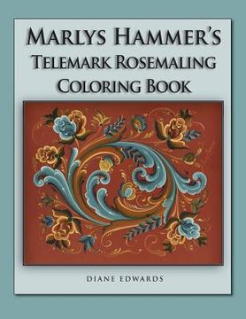 portada Marlys Hammer's Telemark Rosemaling Coloring Book (in English)
