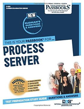 portada Process Server (en Inglés)