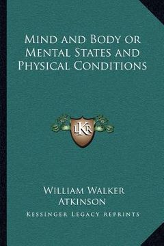 portada mind and body or mental states and physical conditions