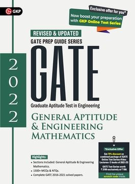 portada Gate 2022 General Aptitude & Engineering Mathematics Guide (en Inglés)