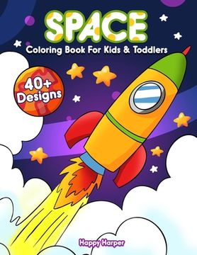 portada Space Coloring Book (en Inglés)