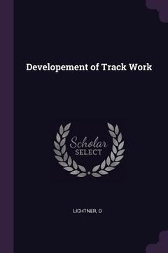 portada Developement of Track Work (in English)
