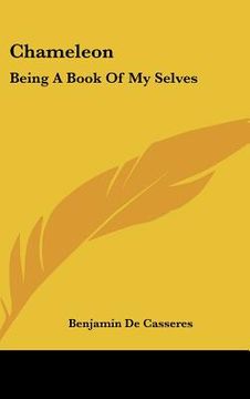 portada chameleon: being a book of my selves (en Inglés)