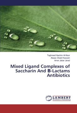 portada Mixed Ligand Complexes of Saccharin And Β-Lactams Antibiotics