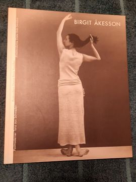 portada Birgit Åkesson - Postmoderner Tanz aus Schweden. Postmodern Dance From Sweden. Postmoderna Dans Fran Sweden.