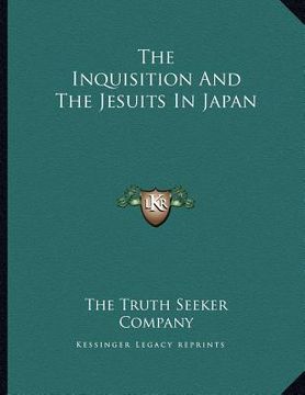 portada the inquisition and the jesuits in japan (in English)