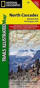 map-north cascades natl park (en Inglés)