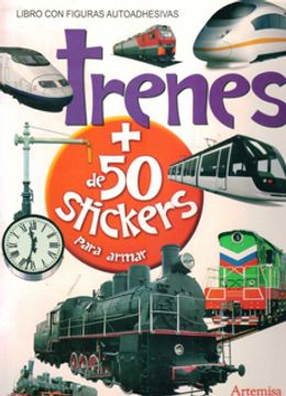 portada Trenes Mas De 50 Stickers