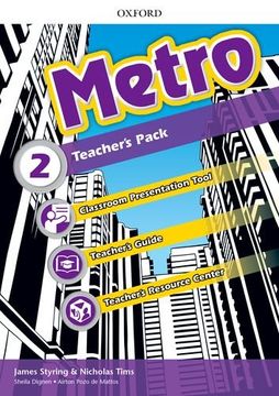 portada Metro: Level 2: Teacher's Pack: Where Will Metro Take You? 