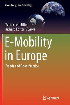 portada E-Mobility in Europe: Trends and Good Practice (en Inglés)