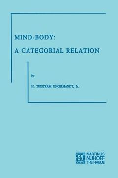 portada Mind-Body: A Categorial Relation (in English)