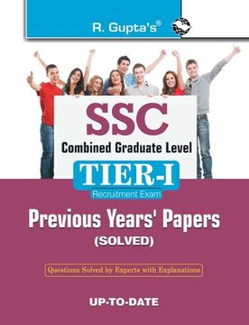 portada SSC Combined Graduate Level (Tier-I) Previous Years' Papers (Solved) (en Inglés)