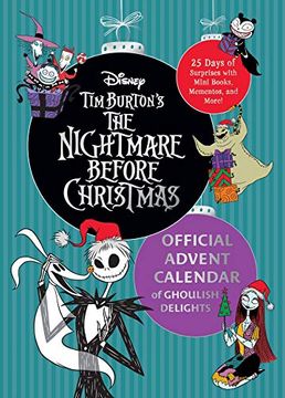 portada The Nightmare Before Christmas: Official Advent Calendar: Ghoulish Delights (en Inglés)