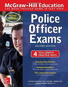 portada Mcgraw-Hill Education Police Officer Exams, Second Edition 