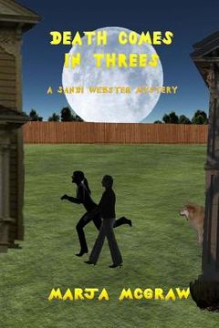 portada Death Comes in Threes: A Sandi Webster Mystery (en Inglés)