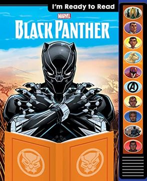 portada Marvel Black Panther - I'M Ready to Read With Black Panther Interactive Read-Along Sound Book - Great for Early Readers - pi Kids