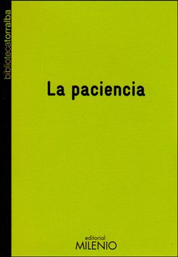 portada La Paciencia (in Spanish)