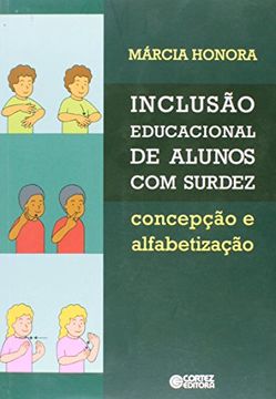 portada Inclusão Educacional de Alunos com Surdez. Concepção e Alfabetização (Em Portuguese do Brasil)