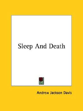 portada sleep and death (en Inglés)