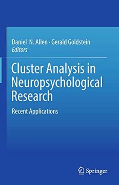 portada Cluster Analysis in Neuropsychological Research: Recent Applications (en Inglés)