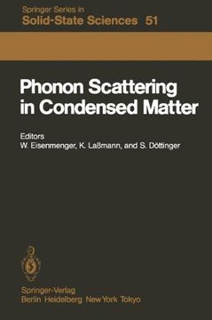 portada phonon scattering in condensed matter: proceedings of the fourth international conference university of stuttgart, fed. rep. of germany august 22 26, (in English)