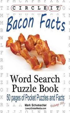 portada Circle It, Bacon Facts, Word Search, Puzzle Book