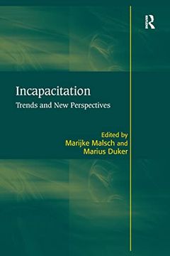 portada Incapacitation: Trends and new Perspectives (en Inglés)