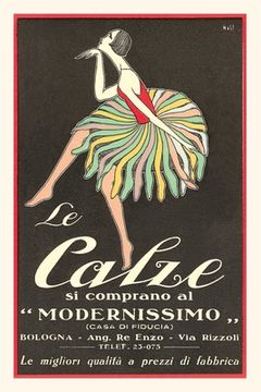 portada Vintage Journal Modernissimo Calze Flapper (en Inglés)