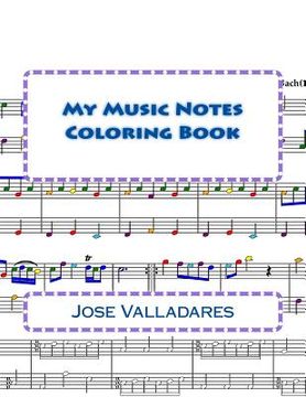 portada My Music Notes Coloring Book (en Inglés)