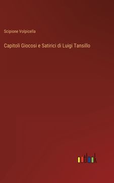 portada Capitoli Giocosi e Satirici di Luigi Tansillo (en Italiano)