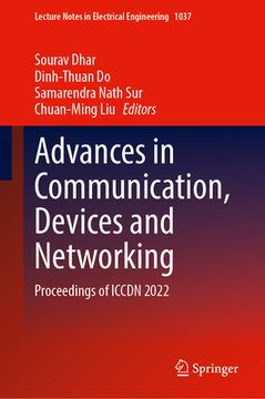 portada Advances in Communication, Devices and Networking: Proceedings of Iccdn 2022 (in English)