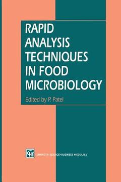 portada Rapid Analysis Techniques in Food Microbiology (en Inglés)