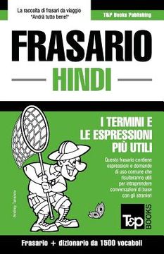 portada Frasario Italiano-Hindi e dizionario ridotto da 1500 vocaboli (en Italiano)